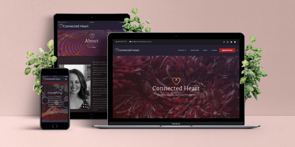 Connected Heart hjemmesiden af Lee Leplaw Deichmann